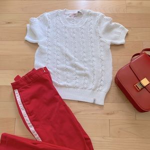 Bella Pointelle Knit Jumper -NWOT